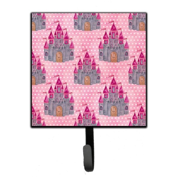 Jensendistributionservices Watercolor Princess Castle Leash or Key Holder, 4.25 x 1 x 7 in. MI1717063 - main